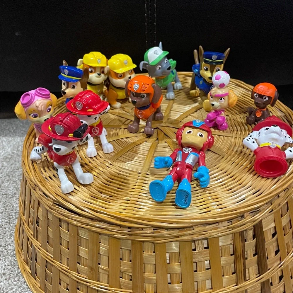 Colorful Paw Patrol Action Figures Set - Picture 2 of 5